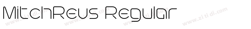 MitchRevs Regular字体转换 MitchRevs Regular字体转换